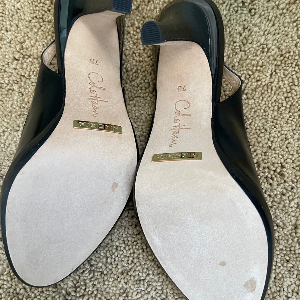 New Cole Haan peep toe heels - Picture 3 of 7